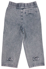 Organic Chinos W. Bow - Lavender Dyed