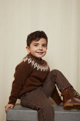 Organic Junior Jeans - Regular Fit - Brown