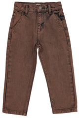 Organic Junior Jeans - Regular Fit - Brown