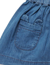 Denim Skirt - Mid Denim