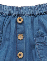 Denim Skirt - Mid Denim