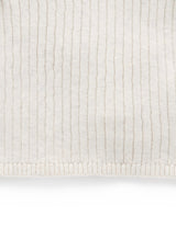 Fine Rib Jumper - Cloud Melange