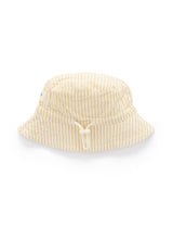 Linen Blend Hat - Bamboo Stripe