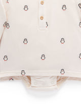 Embroidered Polo - Penguin Broderie