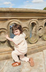 Seersucker Blouse W.Contrast Edge