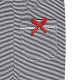 Striped Flare Pant - Navy / Cream Stripe