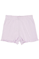 Summer pointelle shorts - Lavender