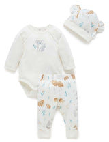 Purebaby 3 Piece Gift Pack - Koala Friends Pack