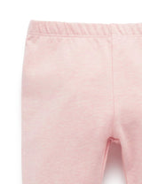 Purebaby Basic Legging - Blossom Melange
