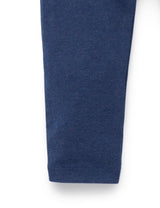 Purebaby Basic Legging - Navy Melange