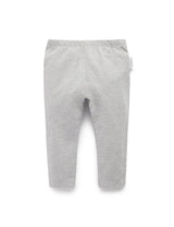 PureBaby Basic Legging - grey melange