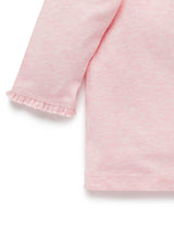 Purebaby Basic Tee - Blossom Melange