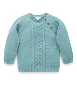 Purebaby Berry Jumper - Sage Melange