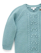 Purebaby Berry Jumper - Sage Melange