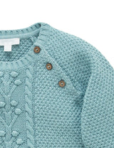 Purebaby Berry Jumper - Sage Melange