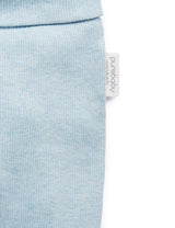 Purebaby Everyday Leggings - Soft Blue Melange