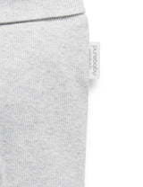 Purebaby Everyday Leggings - Pale Grey Melange