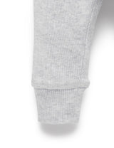 Purebaby Everyday Leggings - Pale Grey Melange