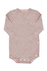 Baby Striped Wrap Body Long Sleeve - Stripe