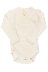Baby Striped Wrap Body Long Sleeve - Stripe