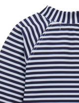 Purebaby L/Slv One Piece Rashie - French Stripe Print