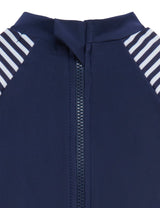 Purebaby L/S Sunsuit - French Navy