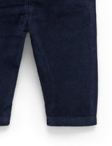 Purebaby Lined Corduroy Pants - Winter Navy