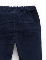 Purebaby Lined Corduroy Pants - Winter Navy