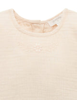 Purebaby Muslin Layering Top - Natural