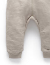 Slouchy Track Pants - Stone