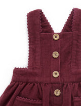 Corduroy Pinnie - Huckleberry