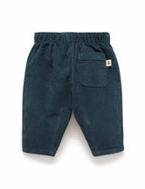 Cord Slouch Pants - Pine