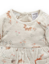 Forest Dress Bodysuit - Woodland print