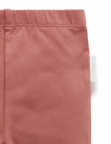 Mushroom Leggings - Prune