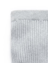 Rib Knit Leggings - Grey Melange