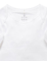 Easy Neck L/S Bodysuit 2 pack - White