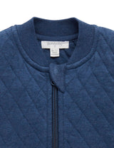 Purebaby Quilted Vest - Captain Melange