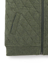 Purebaby Quilted Vest - Kale Melange