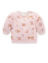 Purebaby Quilted Wind Cheater - Acorn Gathering Print