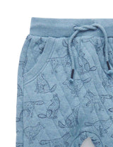 Purebaby Quilted Track Pants - Pack Print