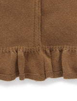 Purebaby Ruffle Cardigan - Maple Melange