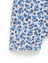 Purebaby L/Slv Sunsuit Rashie - Forget Me Not Print