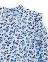 Purebaby L/Slv Sunsuit Rashie - Forget Me Not Print