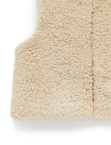 Purebaby Cosy Reversible Vest - Camel