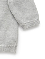 Purebaby Basic Cardigan - Grey