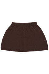 SPEKTAKEL Classic Merino Skirt - Brown