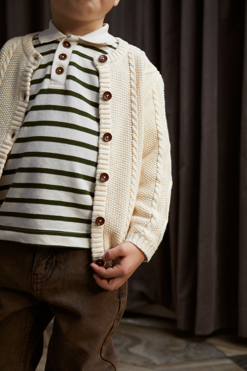 Organic Junior Jeans - Regular Fit - Brown