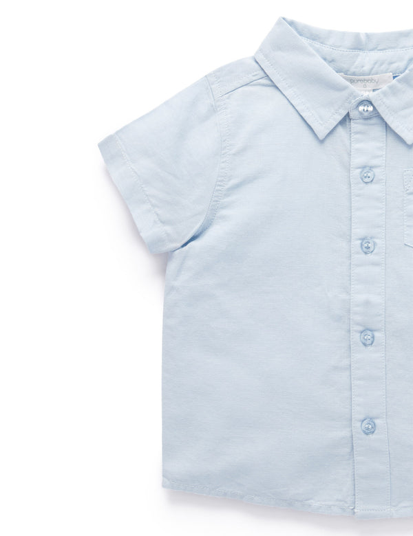 Linen Blend Shirt - Droplet