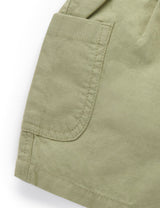 Linen Blend Short - Jungle