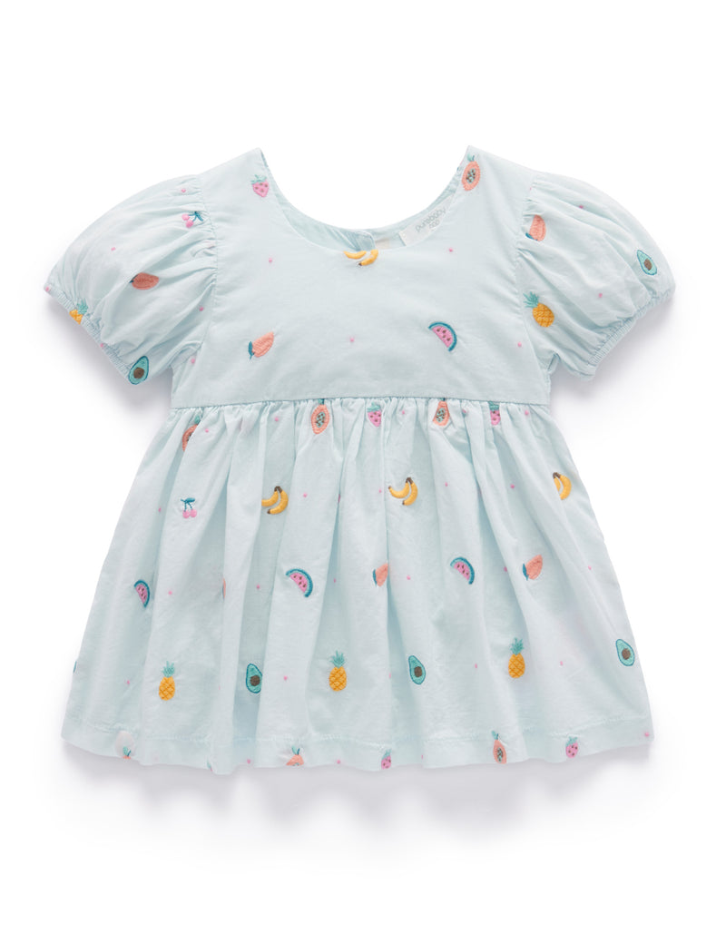 Fruity Embroidered Dress - Fruity Broderie